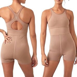 Free People Movement Freestyle Shortsie Onesie